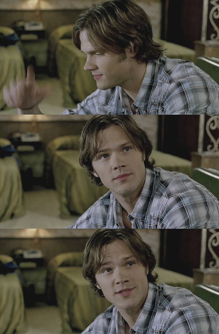 spn#supernatural samwinchester 三米贾啪嗒大钩子 jaredpadalecki