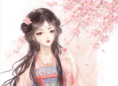 古风美女动漫