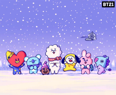 防弹与bt21