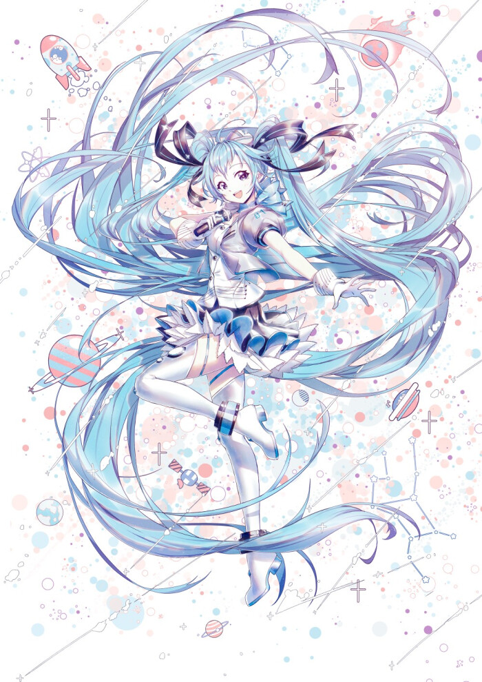 动漫双马尾#初音*