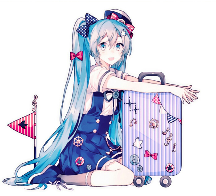 动漫双马尾#初音*