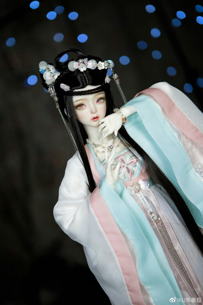 古风美人 sd娃娃 bjd 玩具 人偶 壁纸 萌物