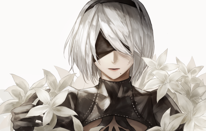 nier:automata 尼尔:机械纪元 2b 绘师:thkani(p id=13134696) 本作品