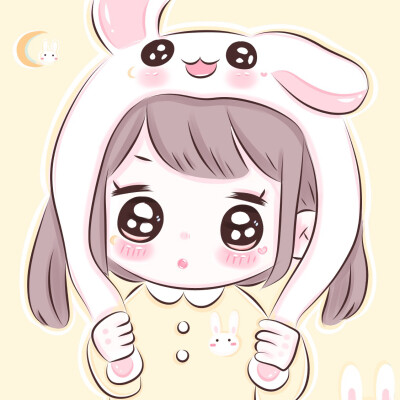 女生双马尾可爱头像