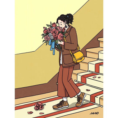 评论  插画 女孩和狗 丁丁相遇 熊兔子 0 0 杏仁串  发布到  情侣头像