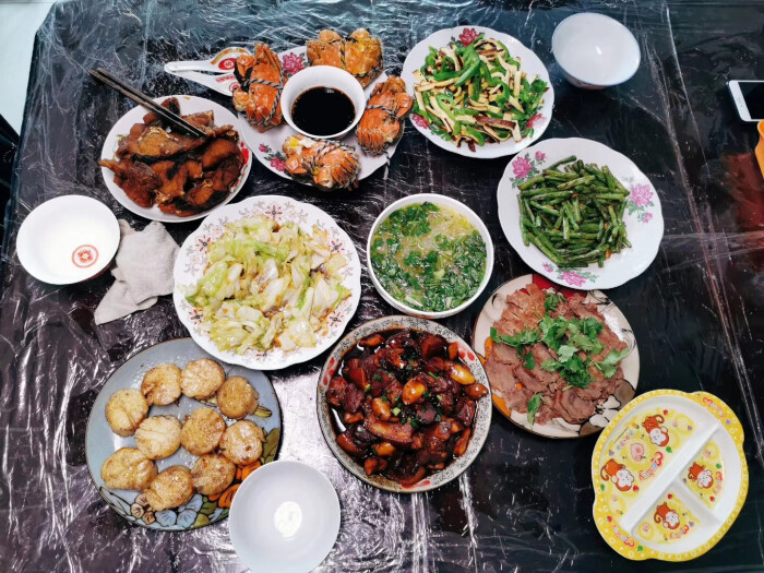 别人家的聚会餐