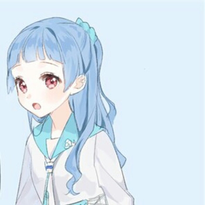 闺蜜头像 橙池未蓝crystal