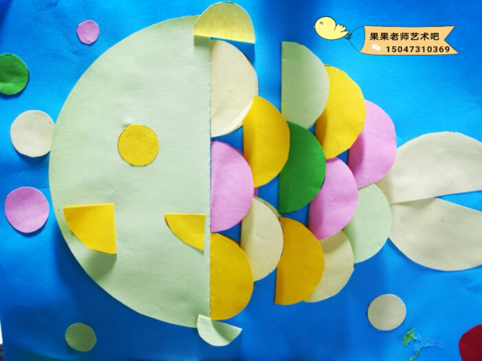 圆形变变变～ 低幼 发散性思维拼贴画