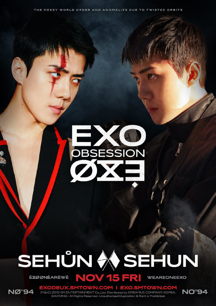 exo 吴世勋六辑《obsession》