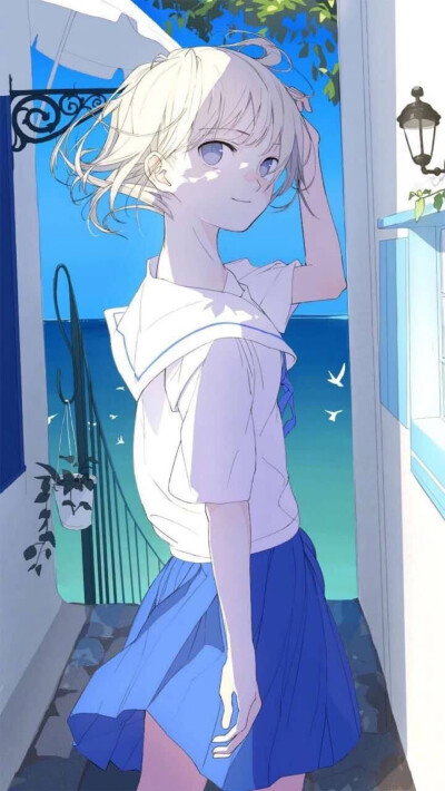壁纸 头像 动漫 动画片 插画 背景图 少女心 jk