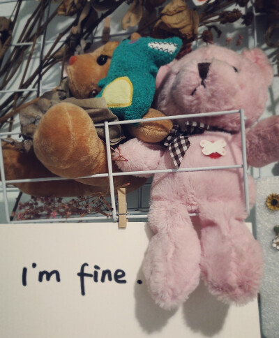 i am fine.