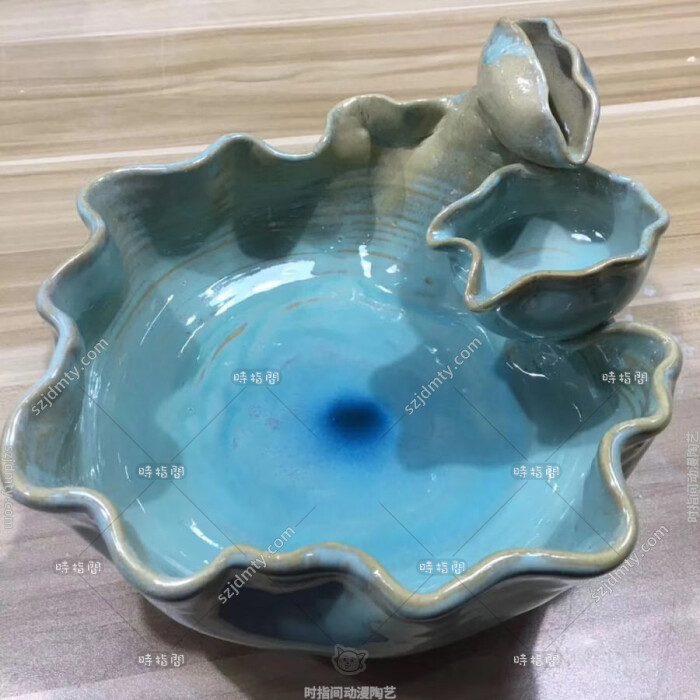 陶艺手工作品,时指间陶艺作品展示,diy陶艺拉胚