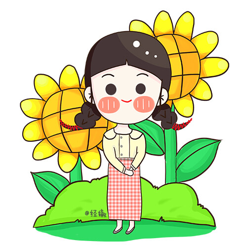 经辙头像,个性卡通女孩小头像,可自用禁商用