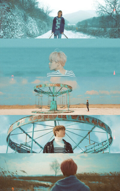 防弹少年团 spring day 壁纸