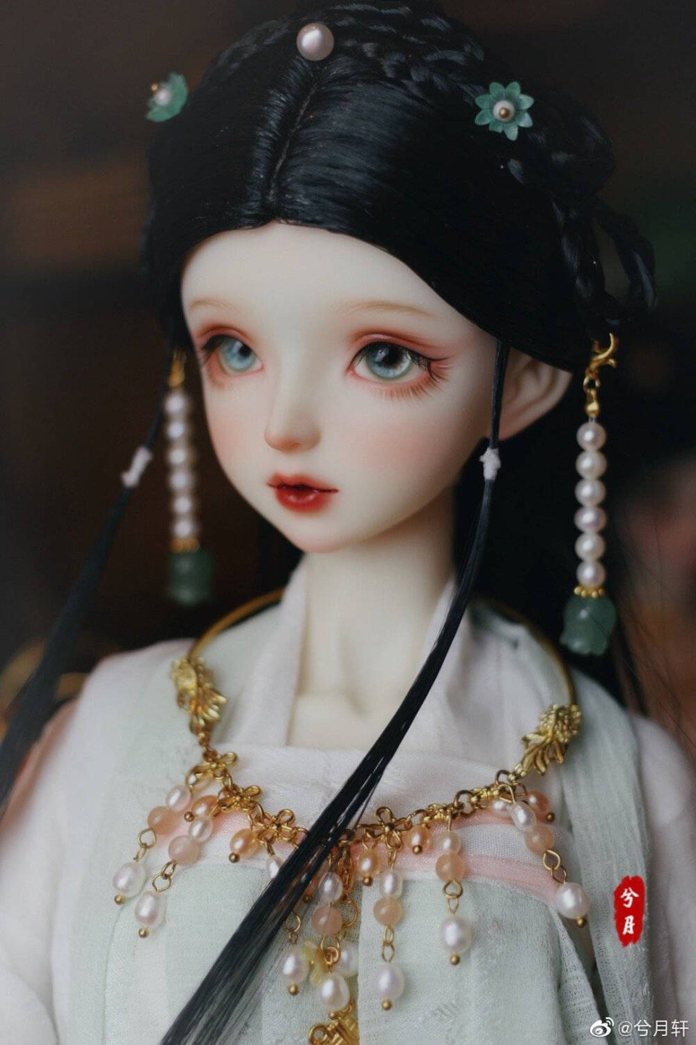 古风美人 sd娃娃 bjd 玩具 人偶 壁纸 萌物