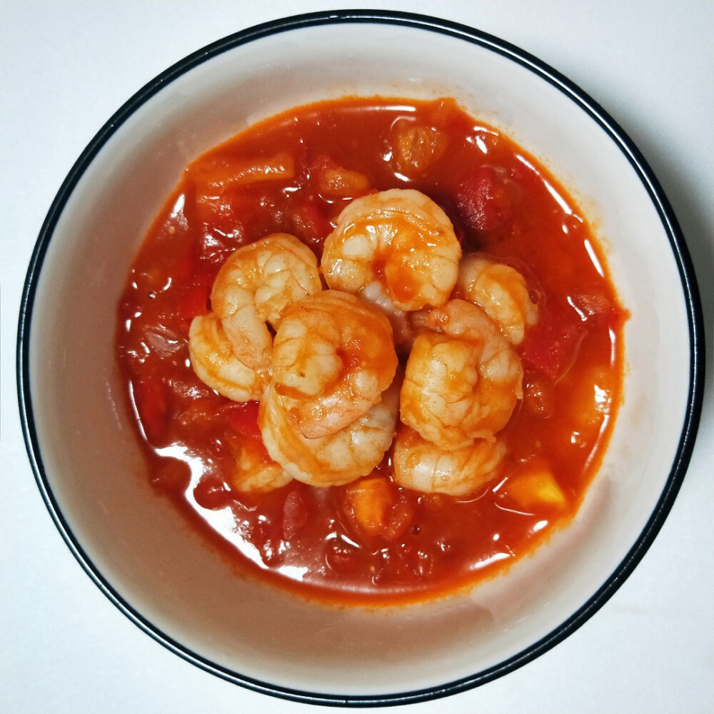 茄汁虾仁