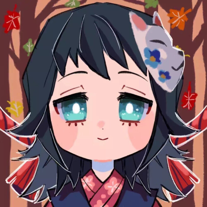 精选动漫情侣头像团头鬼灭之刃团头情侣头像原创榜