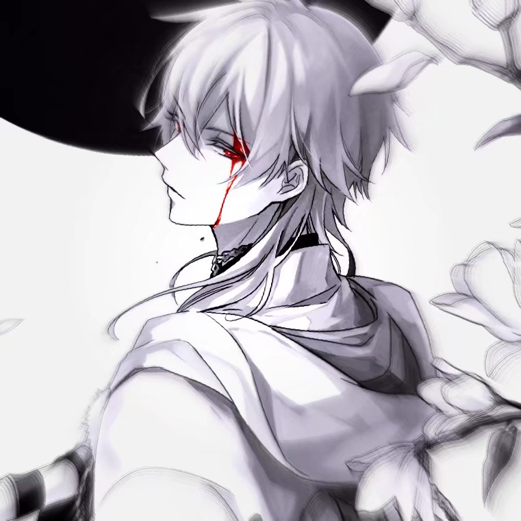 动漫 病娇 男生头像