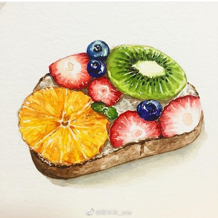 dalgura水彩美食