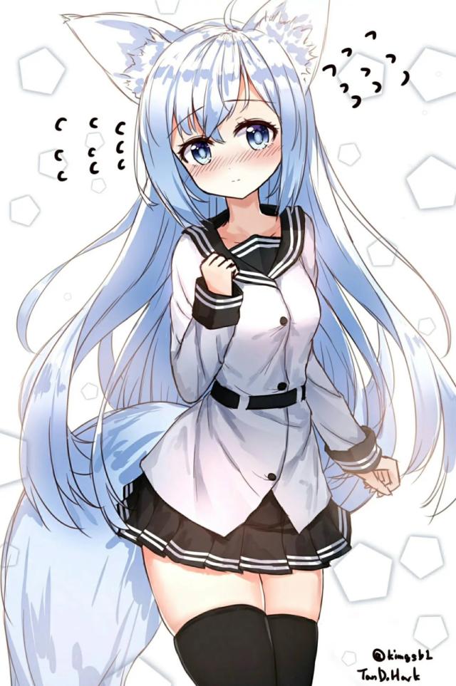 狐狸少女好可爱