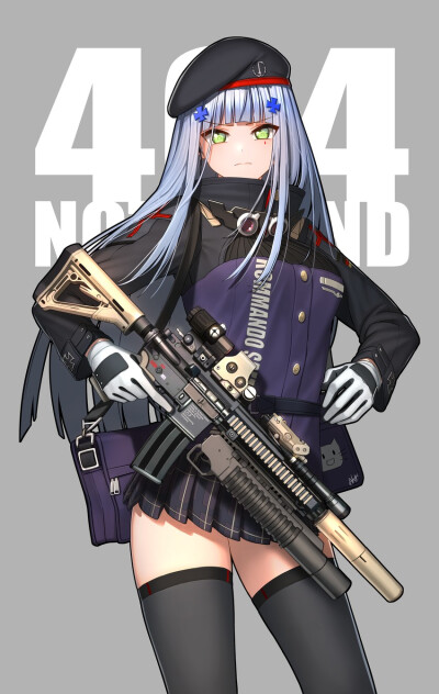 少女前线 hk416 动漫壁纸 插画