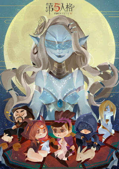 第五人格2019中秋节海报