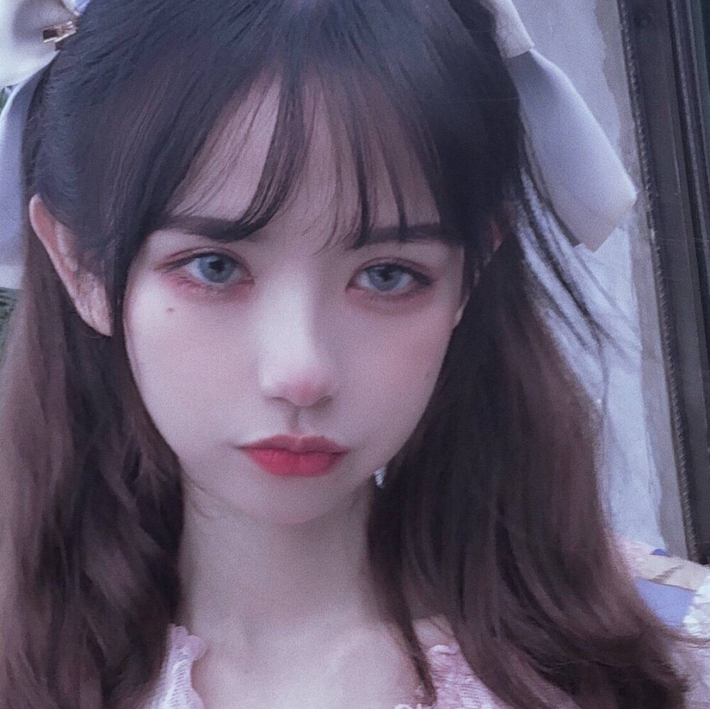无水印精致女头