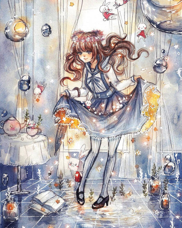 星星少女～ - 堆糖,美图壁纸兴趣社区