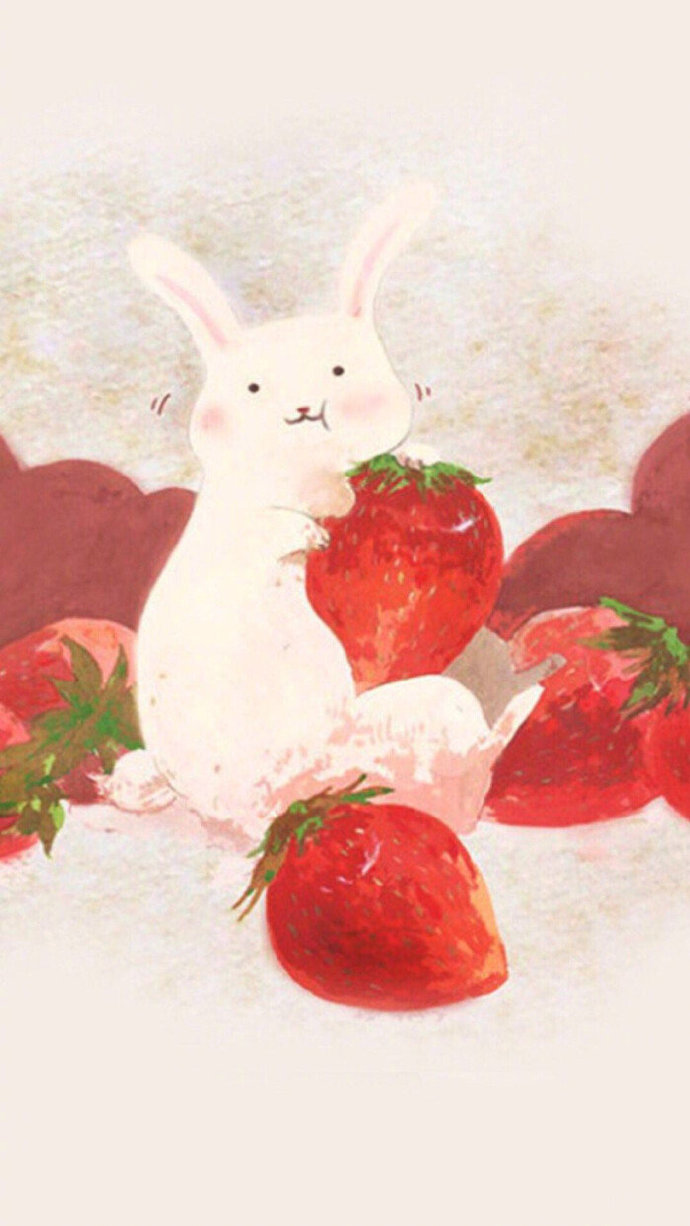 草莓卡通 - 堆糖,美图壁纸兴趣社区