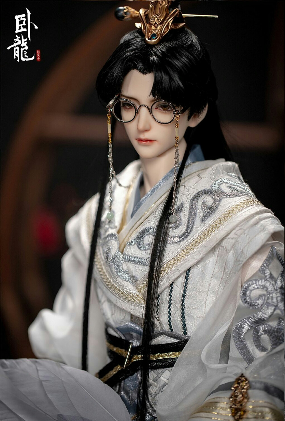 「卧龙」古风美男 sd娃娃 bjd 玩具 人偶 壁纸 萌物