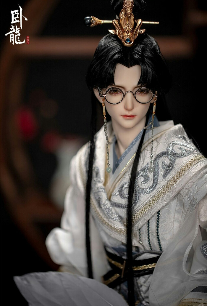 「卧龙」古风美男 sd娃娃 bjd 玩具 人偶 壁纸 萌物