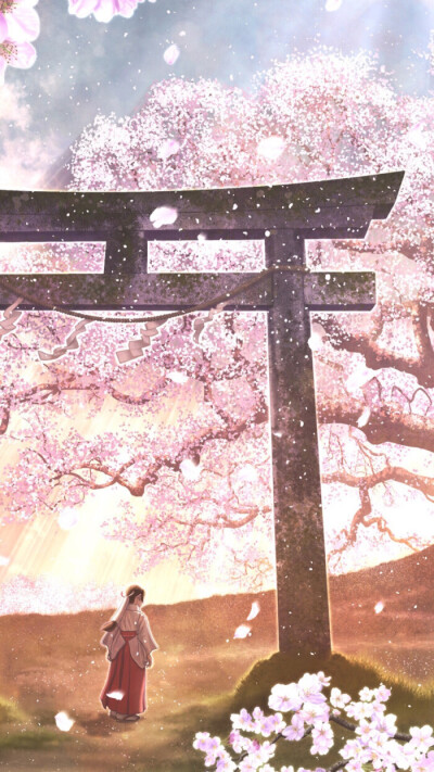 樱花壁纸虞墨
