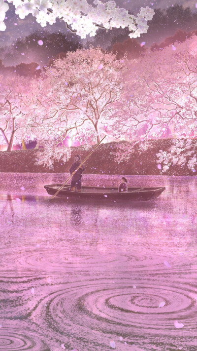 樱花壁纸虞墨