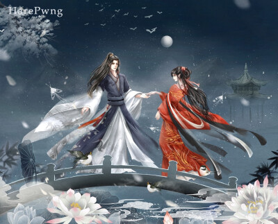 〔 古风情侣 〕作者" herapwng