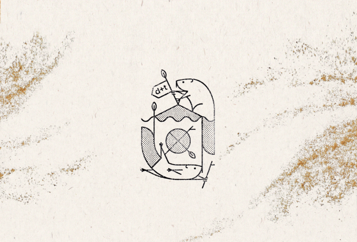 手绘动物logo丨卡通logo设计