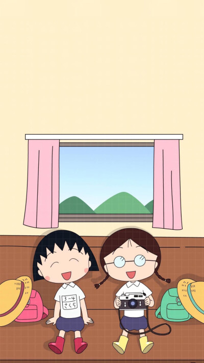 樱桃小丸子手机壁纸高清