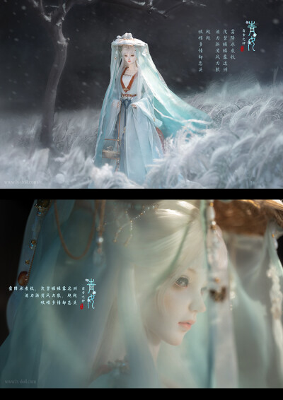 龙魂人形社 上仙系列 霜雪之神-青女