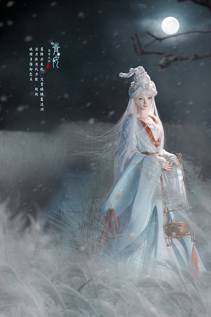 龙魂人形社 上仙系列 霜雪之神-青女