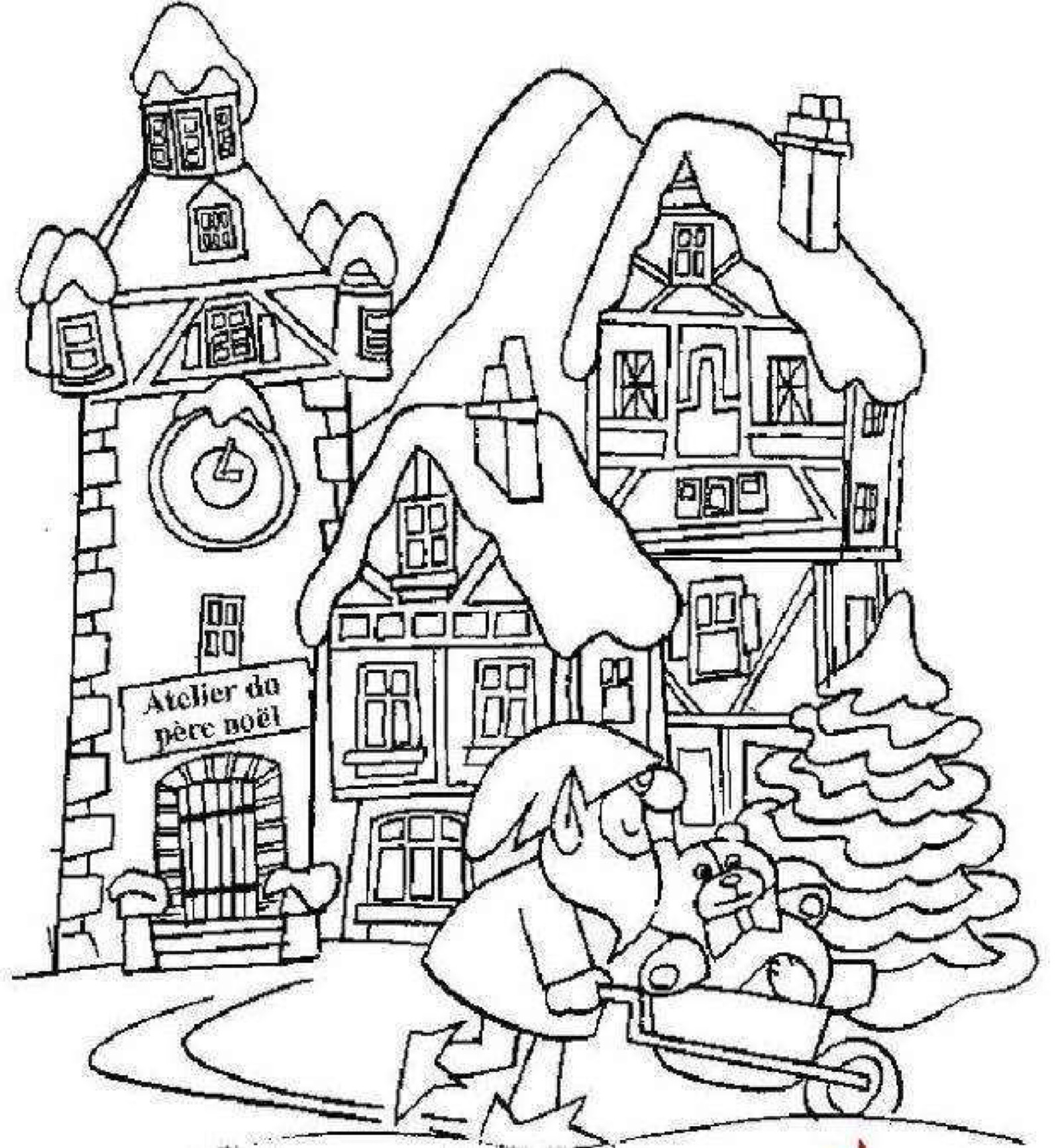 城堡简笔画 - 堆糖，美图壁纸兴趣社区