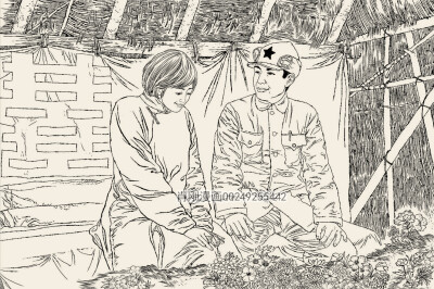 抗战连环画,小人书,肖刚漫画连环画新作,老连环画,写实漫画,红色经典