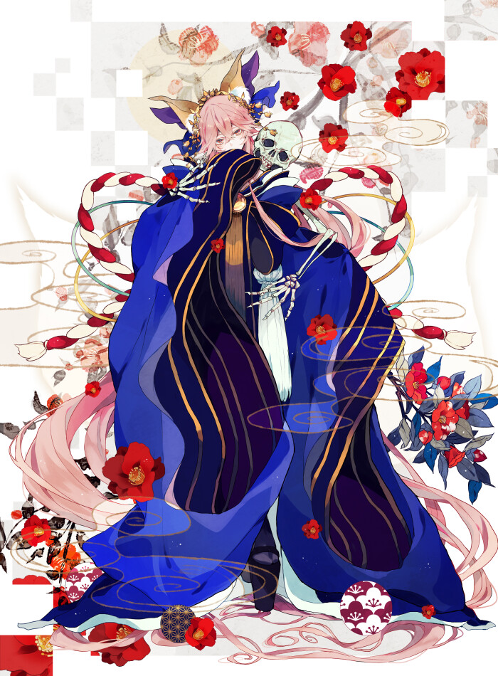 fate/grandorder 玉藻前 绘师:沙月(p id=3703525) 本作品id=78308329