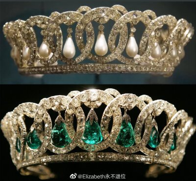 the grand duchess vladimir tiara 这顶璀璨华丽的钻石tiara最初的