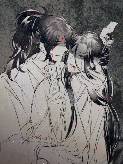 「天官赐福」这对也好甜 乱入一张渣反师尊冰妹也好甜