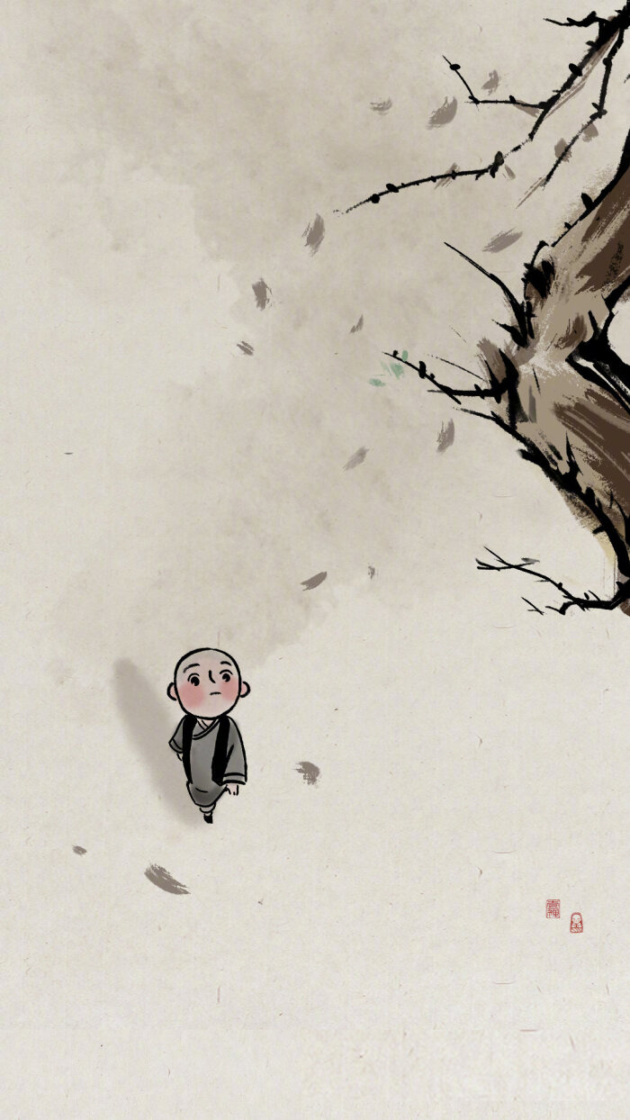 一禅小和尚 - 堆糖,美图壁纸兴趣社区