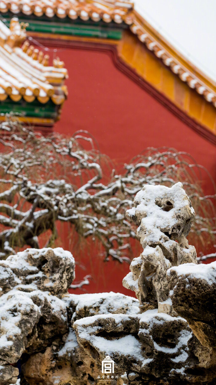 故宫,下雪,新年