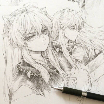 【犬夜叉】铅笔绘.