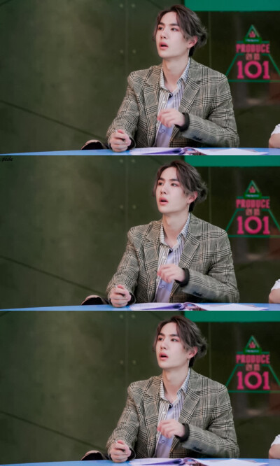 创造101 截修@uniq-王一博 cr:logo(漂亮的造型 漂亮的侧颜 折服)