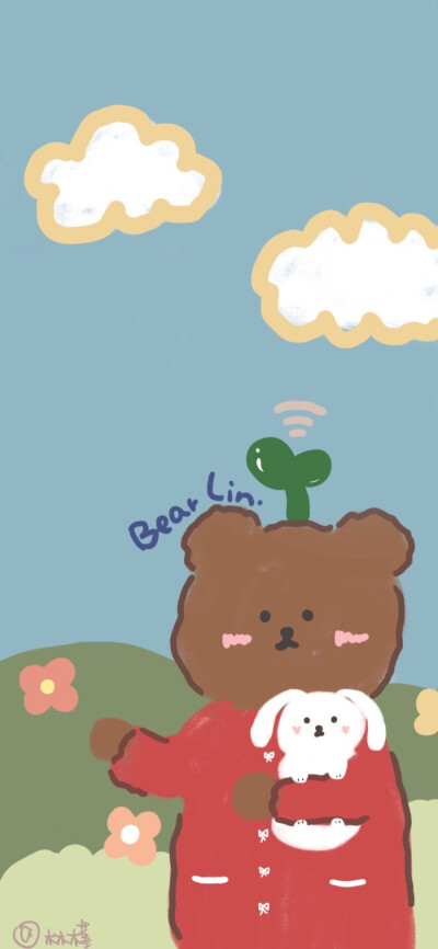 微信聊天壁纸 可爱
