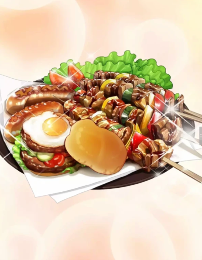 一桌漫画美食 堆糖,美图壁纸兴趣社区