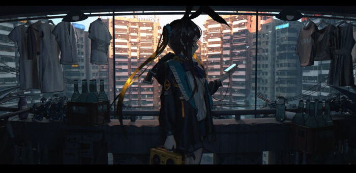 明日方舟# 阿米娅 晨曦 画师:t5